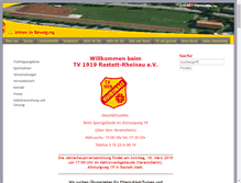 Tablet Screenshot of basketball.tv-rastatt-rheinau.de